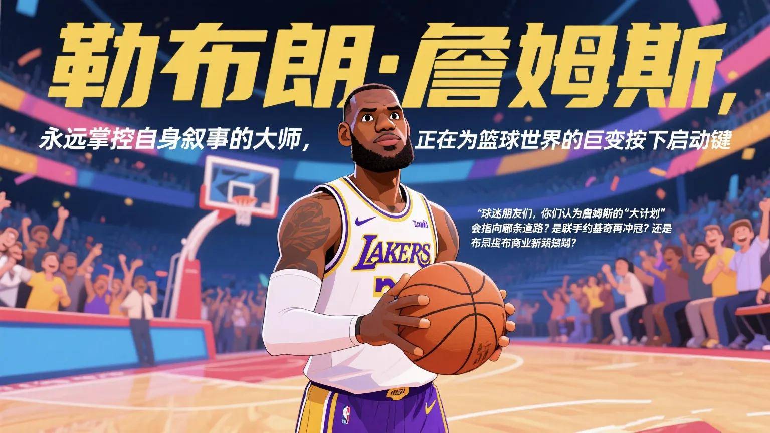 关于掘金前途光明！，詹姆斯新星出色发挥表现突出观众掌声雷动的信息