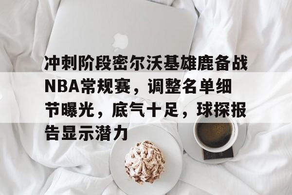 关于冲刺阶段密尔沃基雄鹿备战NBA常规赛，调整名单细节曝光，底气十足，球探报告显示潜力的信息